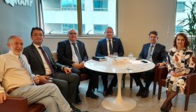 Reunião de trabalho na sede da CONAMP